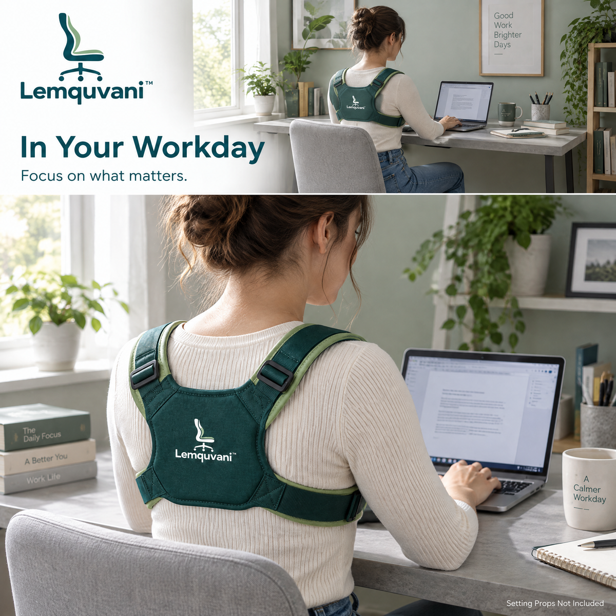Lemquvani™ PostureAlign Shoulder Support