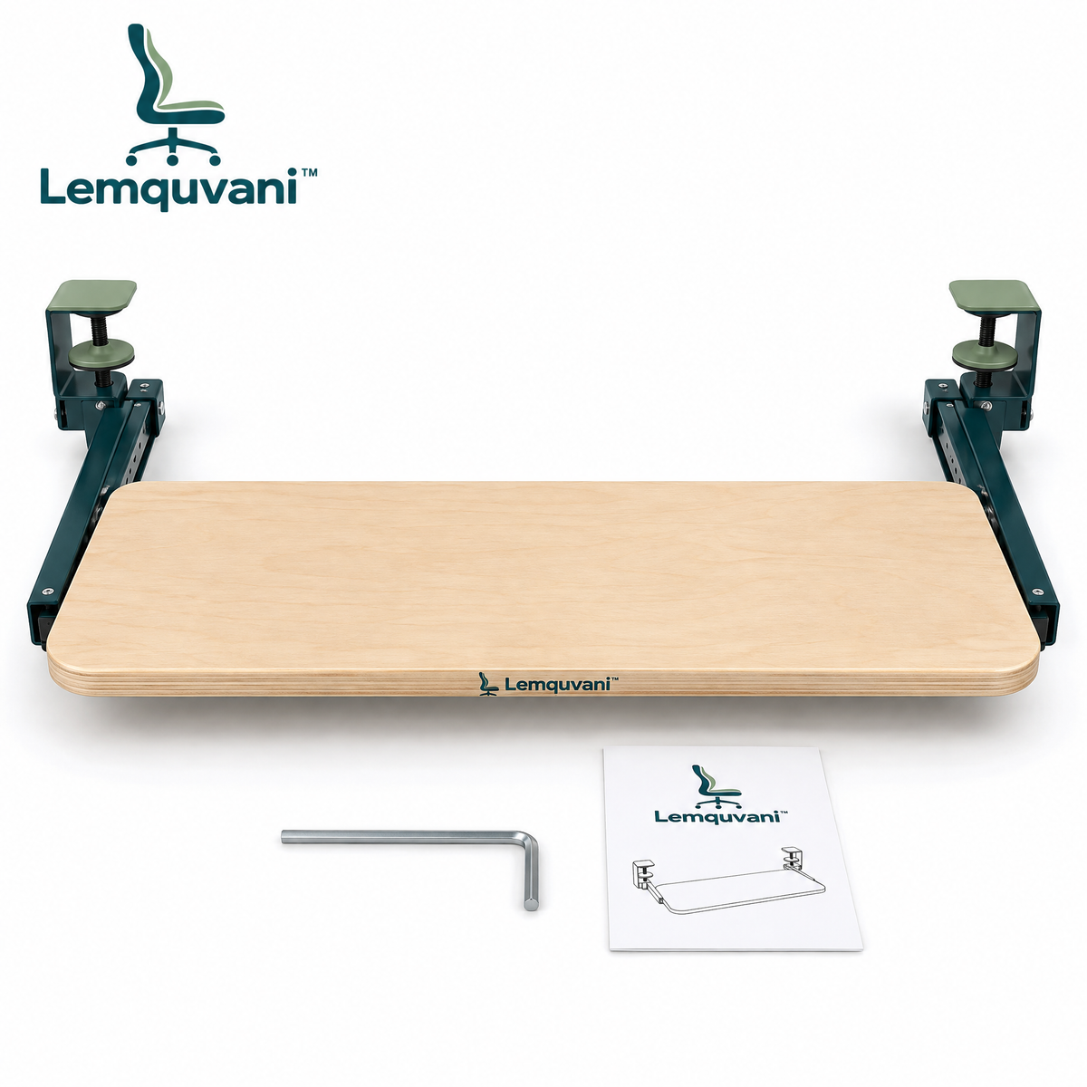 Lemquvani™ DeskGlide Keyboard Tray