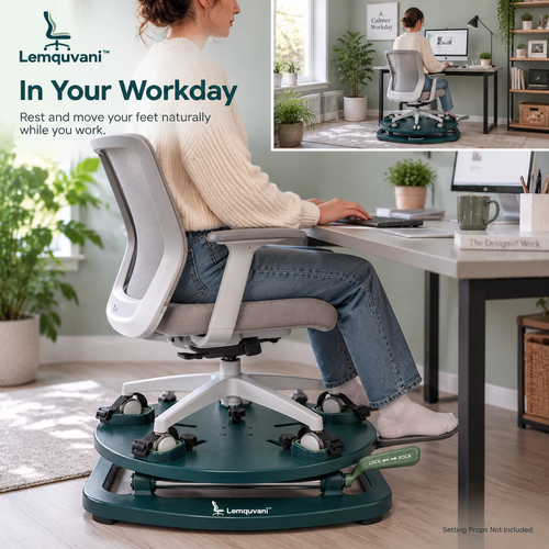 Lemquvani™ ChairTilt Ergonomic Seat Rocker