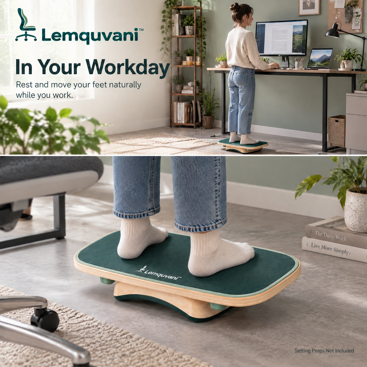 Lemquvani™ BalanceCore Standing Board