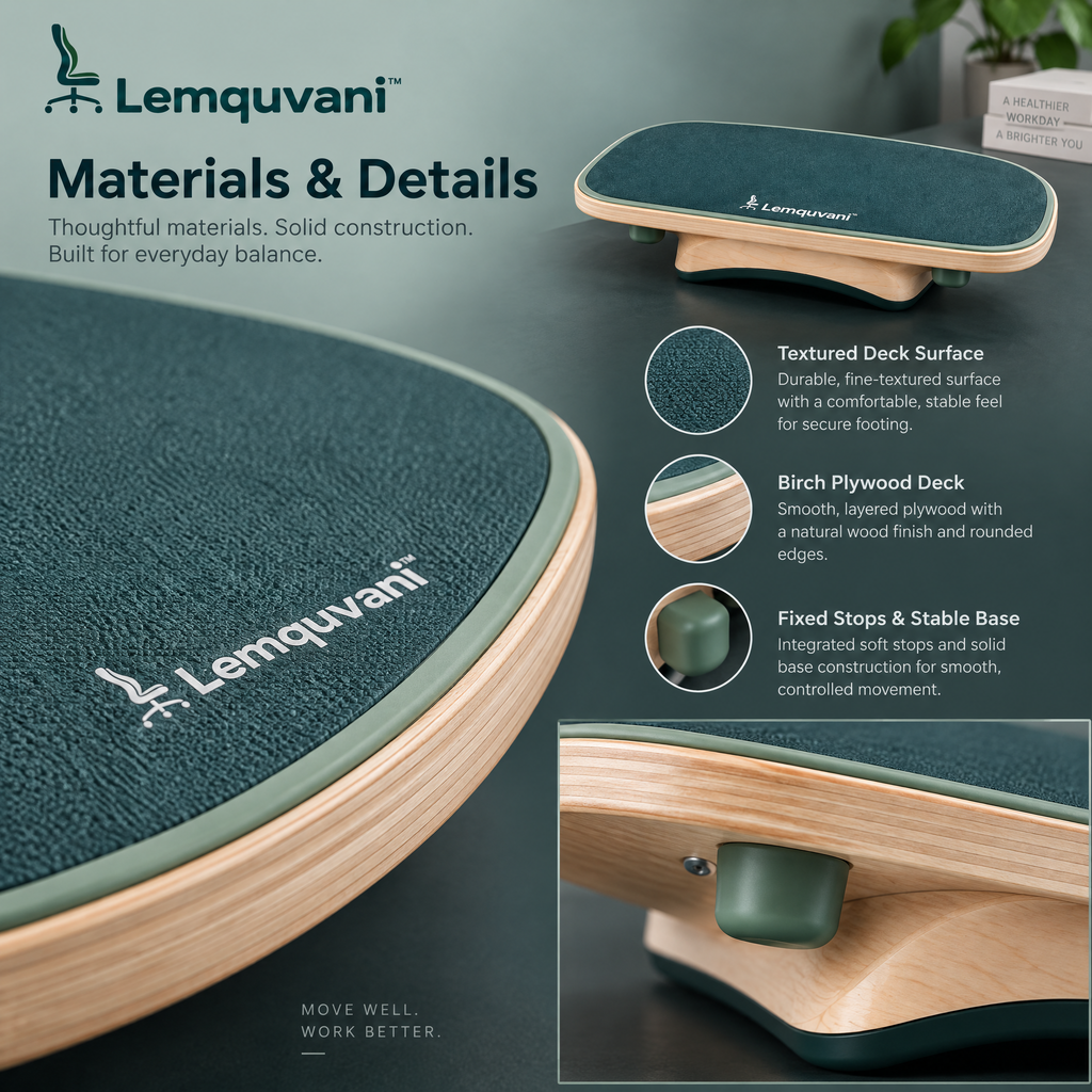 Lemquvani™ BalanceCore Standing Board