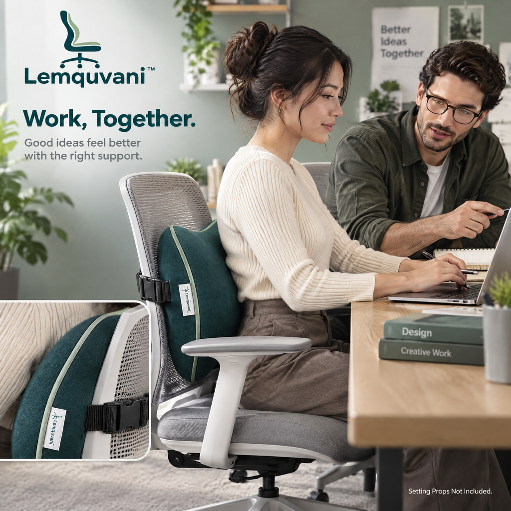 Lemquvani™ AlignForm Lumbar Support Cushion
