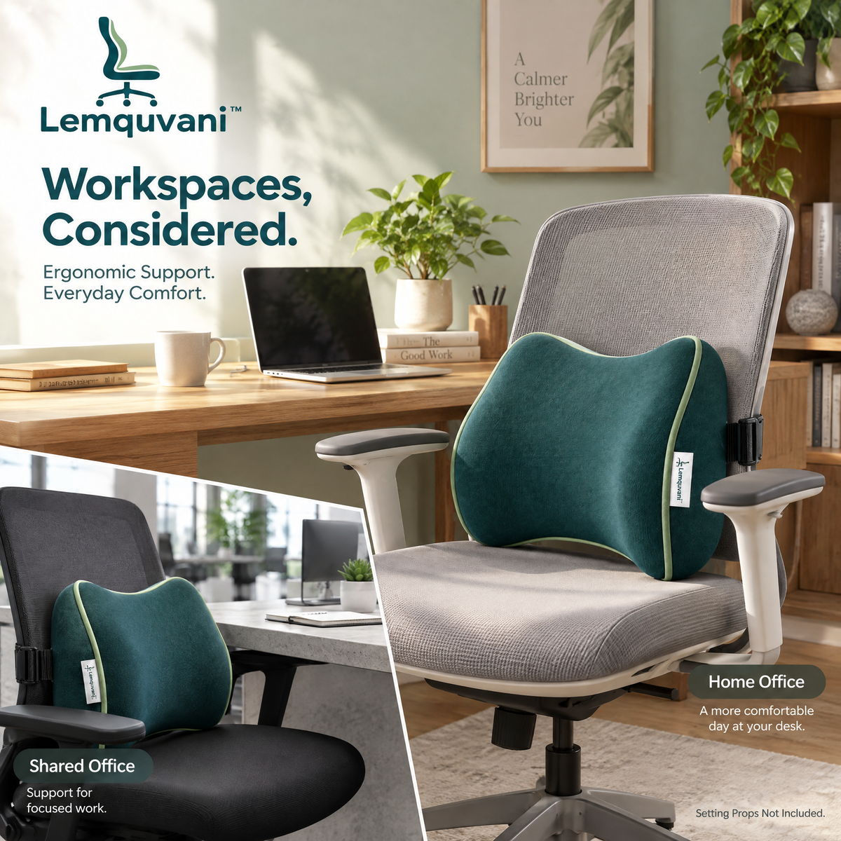 Lemquvani™ AlignForm Lumbar Support Cushion