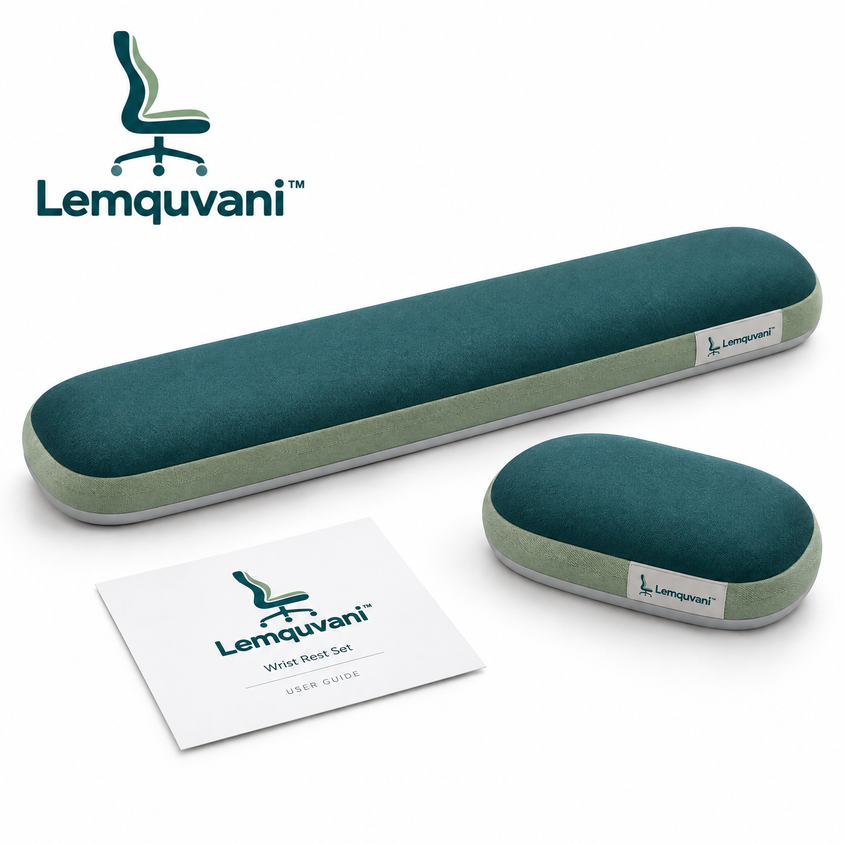 Lemquvani™ PalmEase Wrist Rest Set