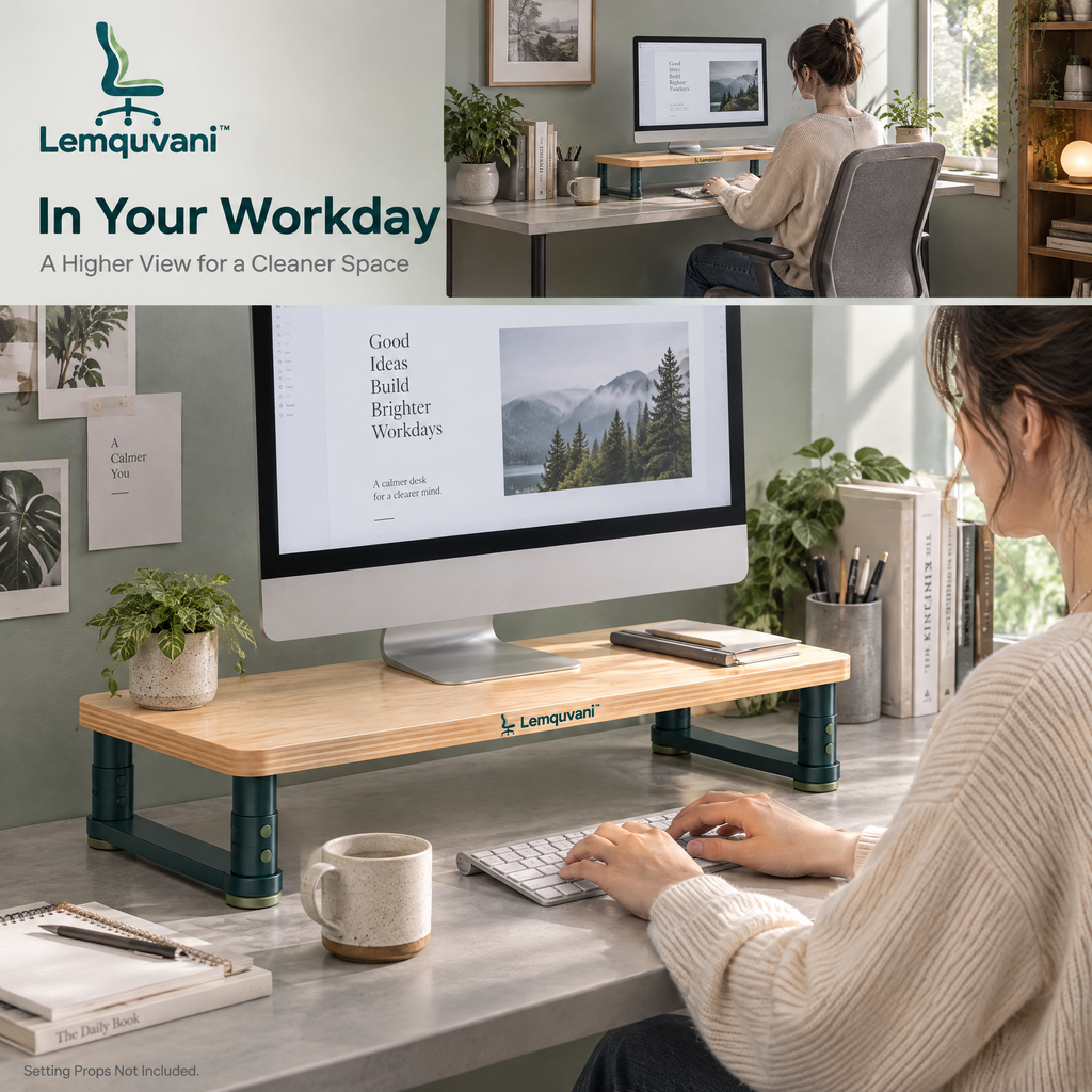 Lemquvani™ ViewLift Monitor Riser